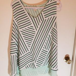 Sleeveless Dress Layered Top